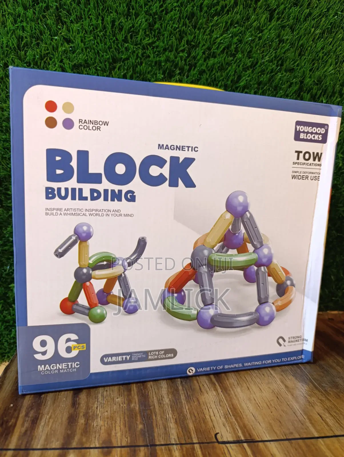 96pcs Magnetic Building Blocks Set - Tp