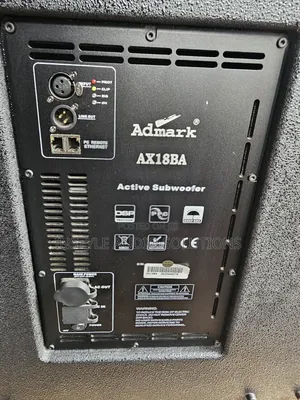 Admark 18" Active Single Bass Speaker Ax18ba