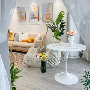 Coffee Table; Marble Home Office Tulip Living Room Coffee Table