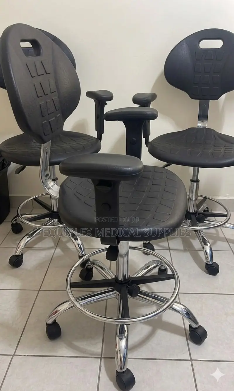 High Quality Doctor's Stool With Backrest and Armrest