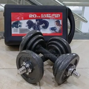 20kg Chrome Dumbbells/Set of 2 20kg Dumbells