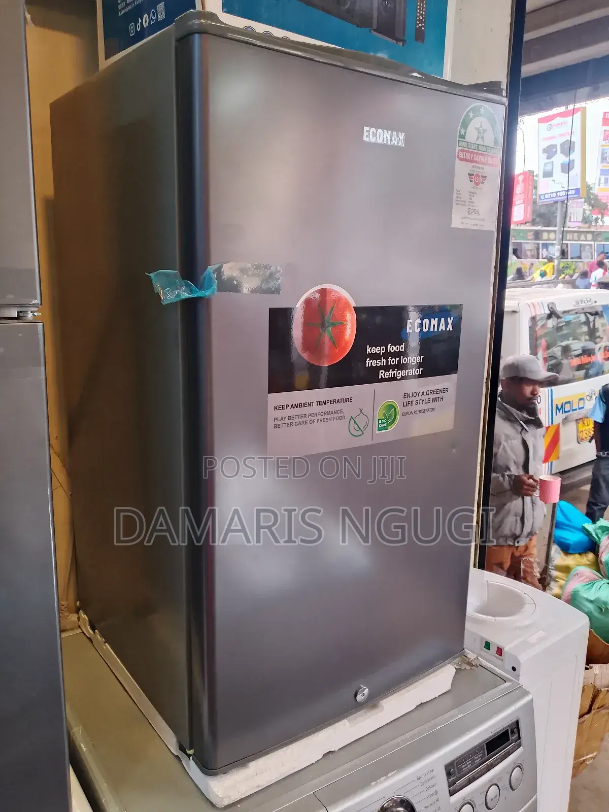 Single Door Fridge With Free Fridge Guard