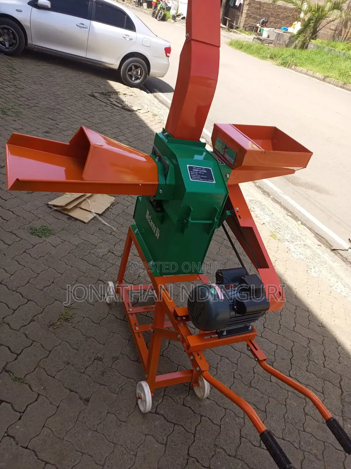 Heavy-Duty Chaff Cutter Machine