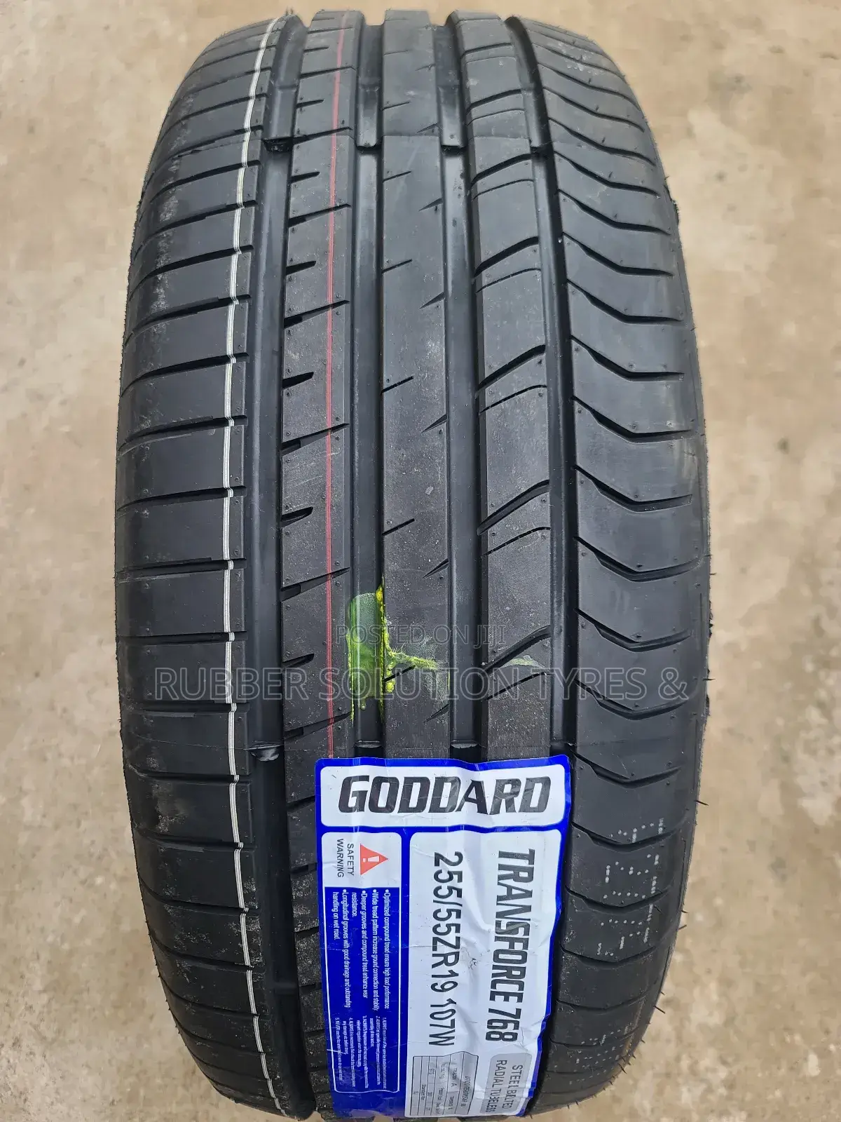 255/55 R19 Goddard Tyres 107 W Transforce768