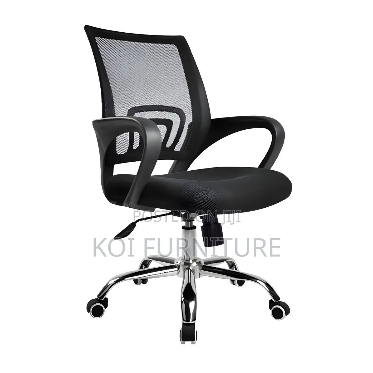 Office Chairs; Smoothe Rolling Ergonomic Mesh Office Chairs