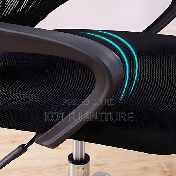 Office Chairs; Smoothe Rolling Ergonomic Mesh Office Chairs - thumbnail 5