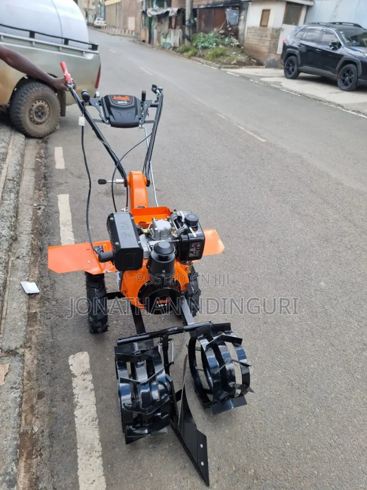 Heavy-Duty Diesel Tiller