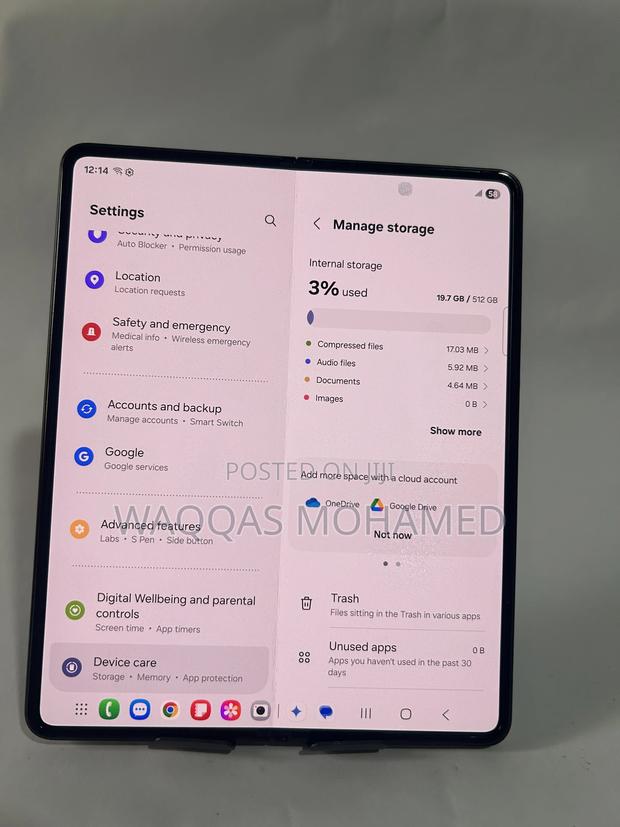 Samsung Galaxy Z Fold 3 512 GB Black - thumbnail 5