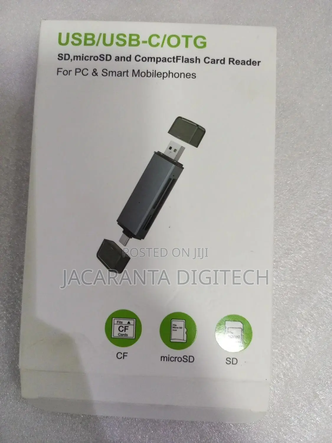 Usb 3.0 and Usb Type-C Otg Card Reader