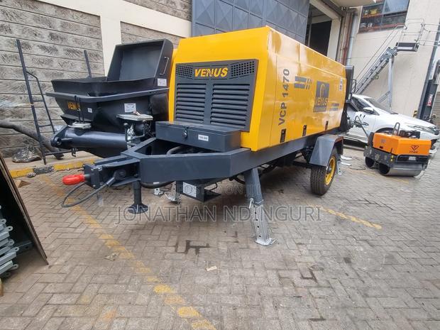 Trailer Mounted Concrete Pump