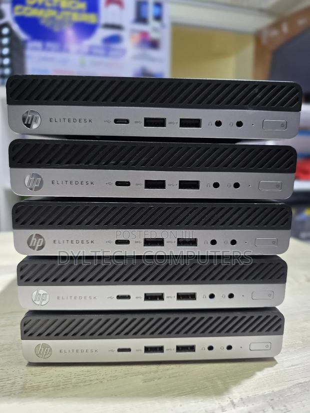Desktop Computer HP EliteDesk 800 G3 8GB Intel Core i7 SSD 256GB - main view