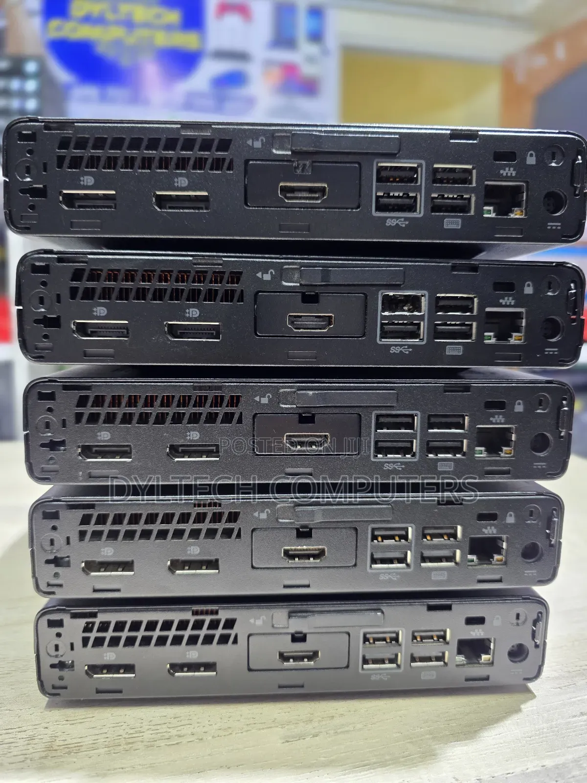 Desktop Computer HP EliteDesk 800 G3 8GB Intel Core i7 SSD 256GB