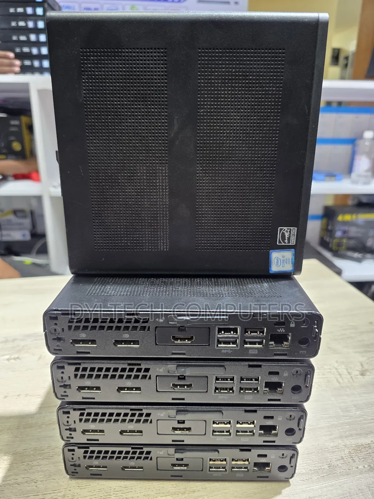 Desktop Computer HP EliteDesk 800 G3 8GB Intel Core i7 SSD 256GB