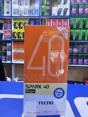 New Tecno Spark 40 Pro+ 256 GB