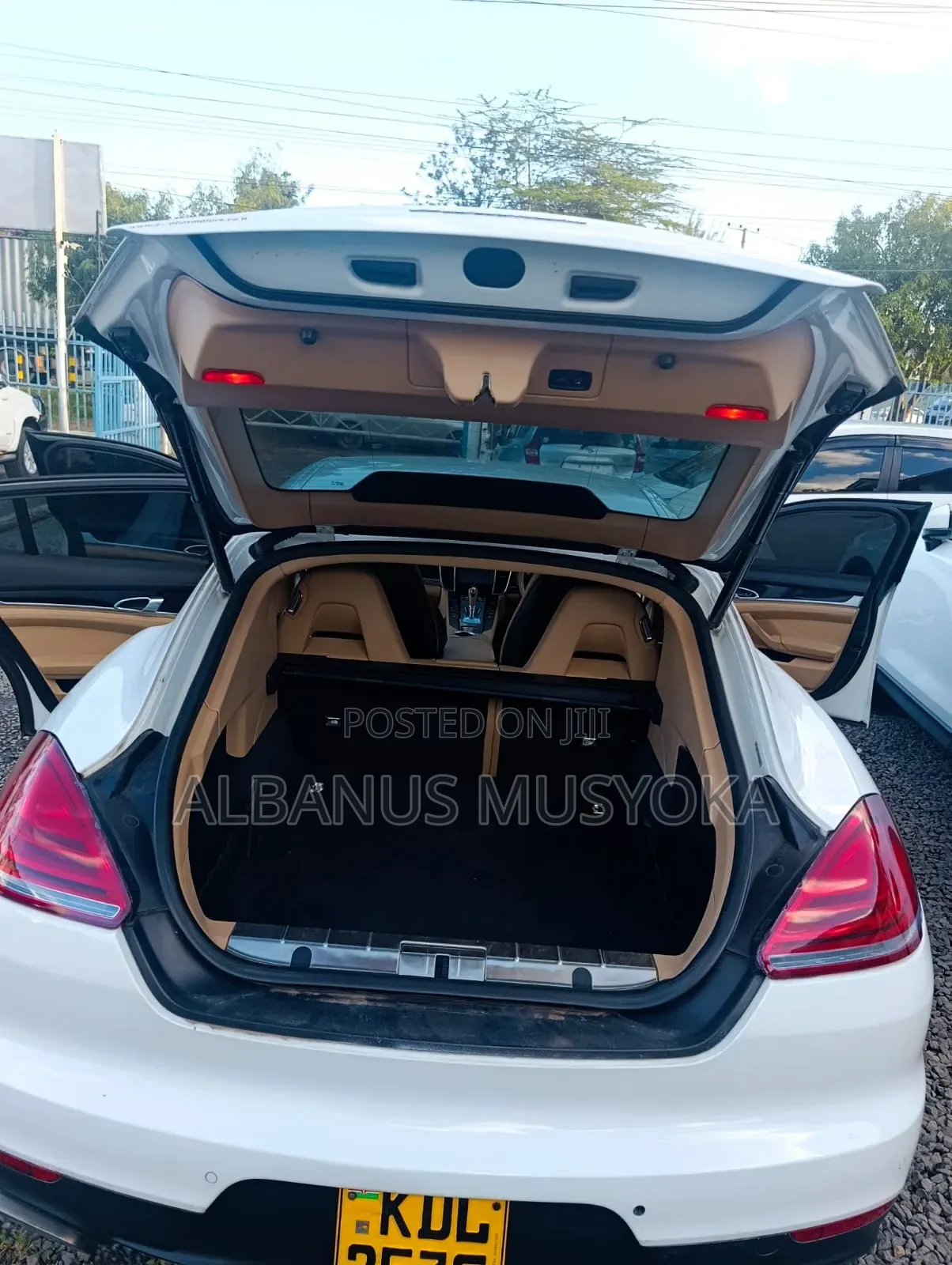 Porsche Panamera 2016 White