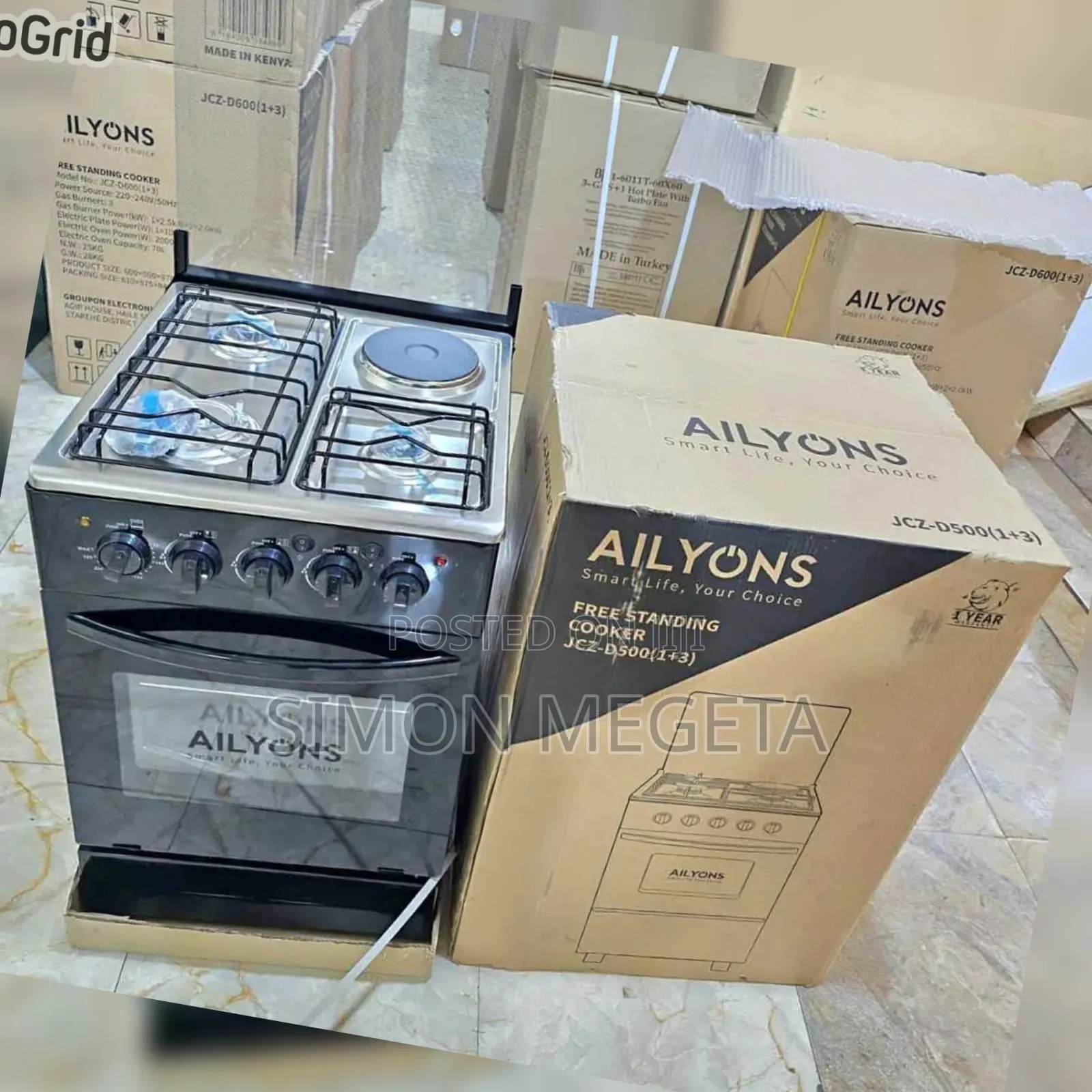 Available Ailyons 60 by 60 Cooker