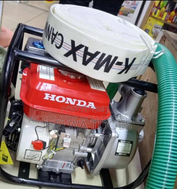 Honda Water Pump 3 Inches, Canvas + Suction Pipe
