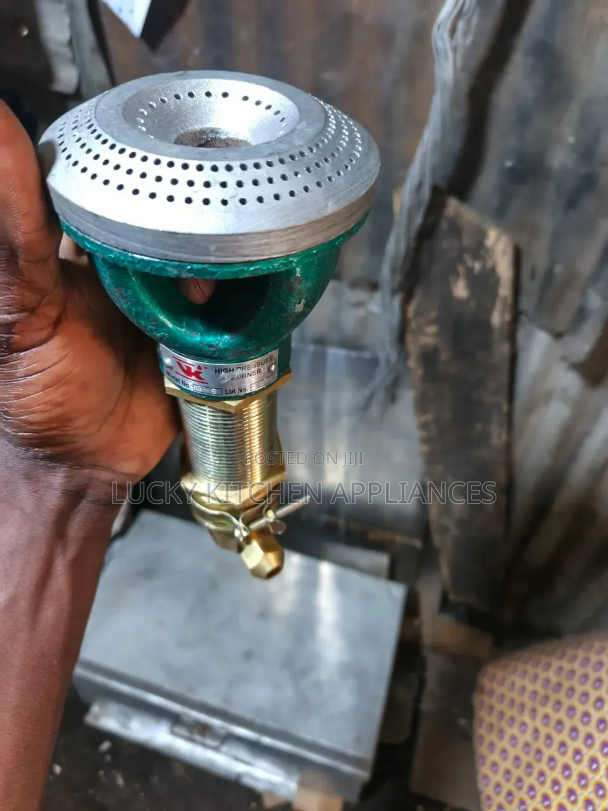 High Pressure Burner.
