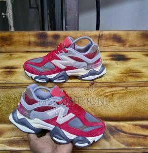Nb 9060. Maroon / Grey Sizes. 38-42 - main view