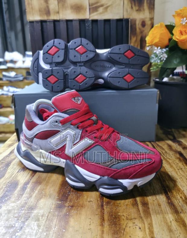 Nb 9060. Maroon / Grey Sizes. 38-42 - thumbnail 2