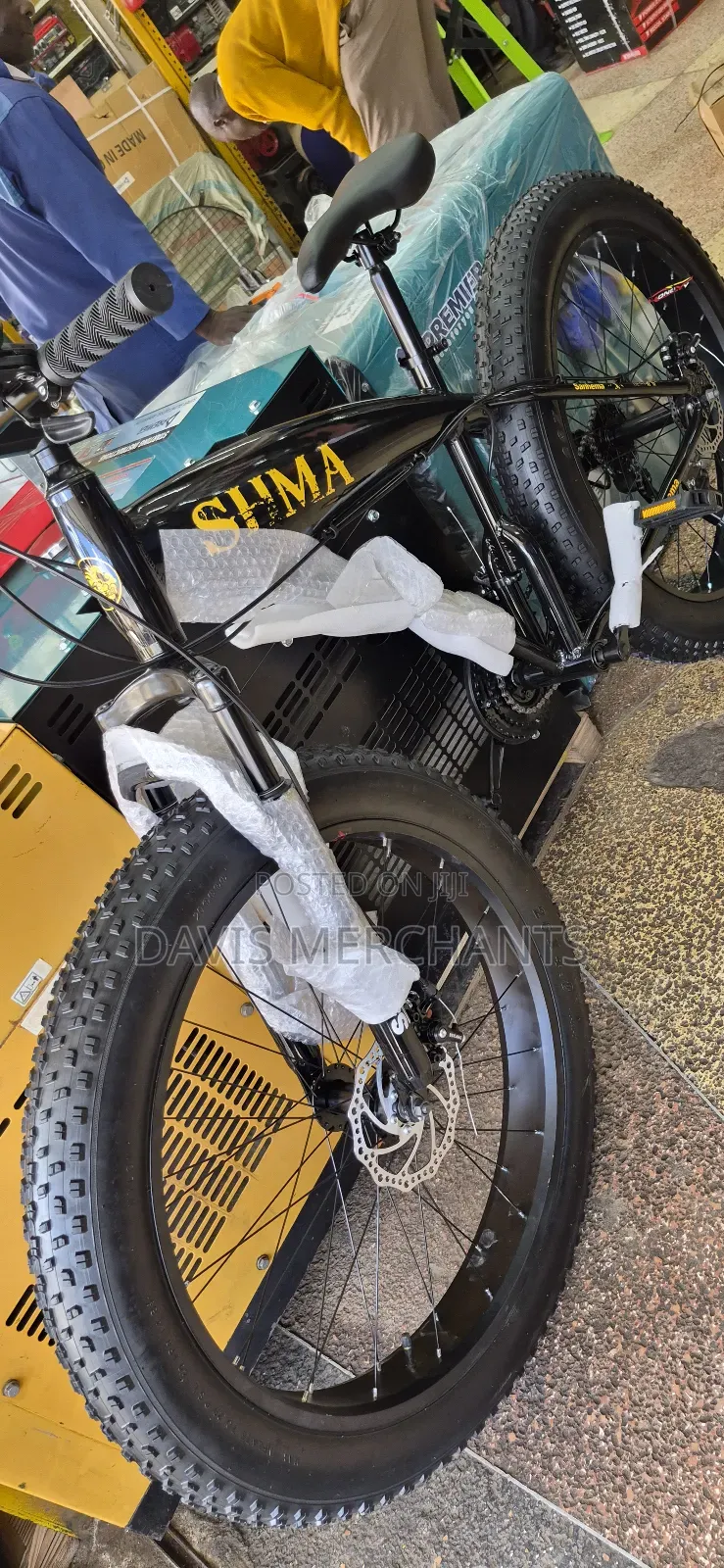 Exercise Bike Size 28 With Big Tyres, Mechanical Break System