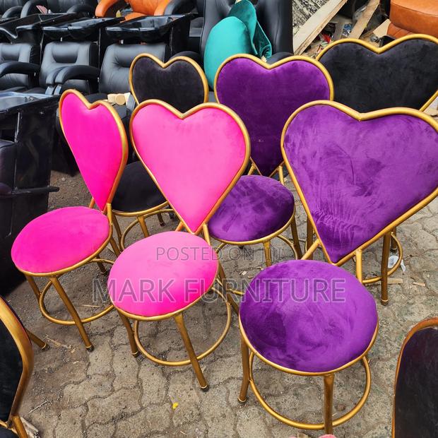 Manicure Chairs Purple and Pink Color