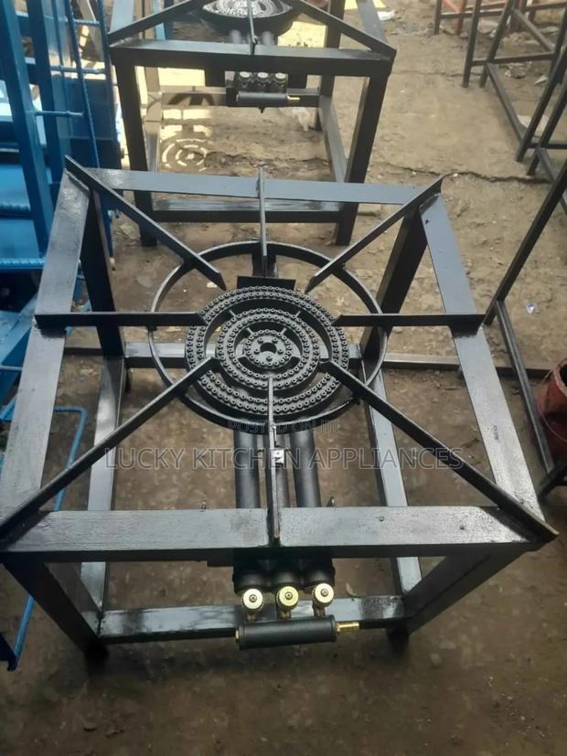 Higher Pressure Three Ring Mild Steel Single Burner.