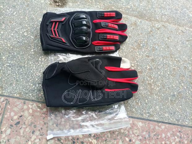 Canvas Bike Riding Gloves