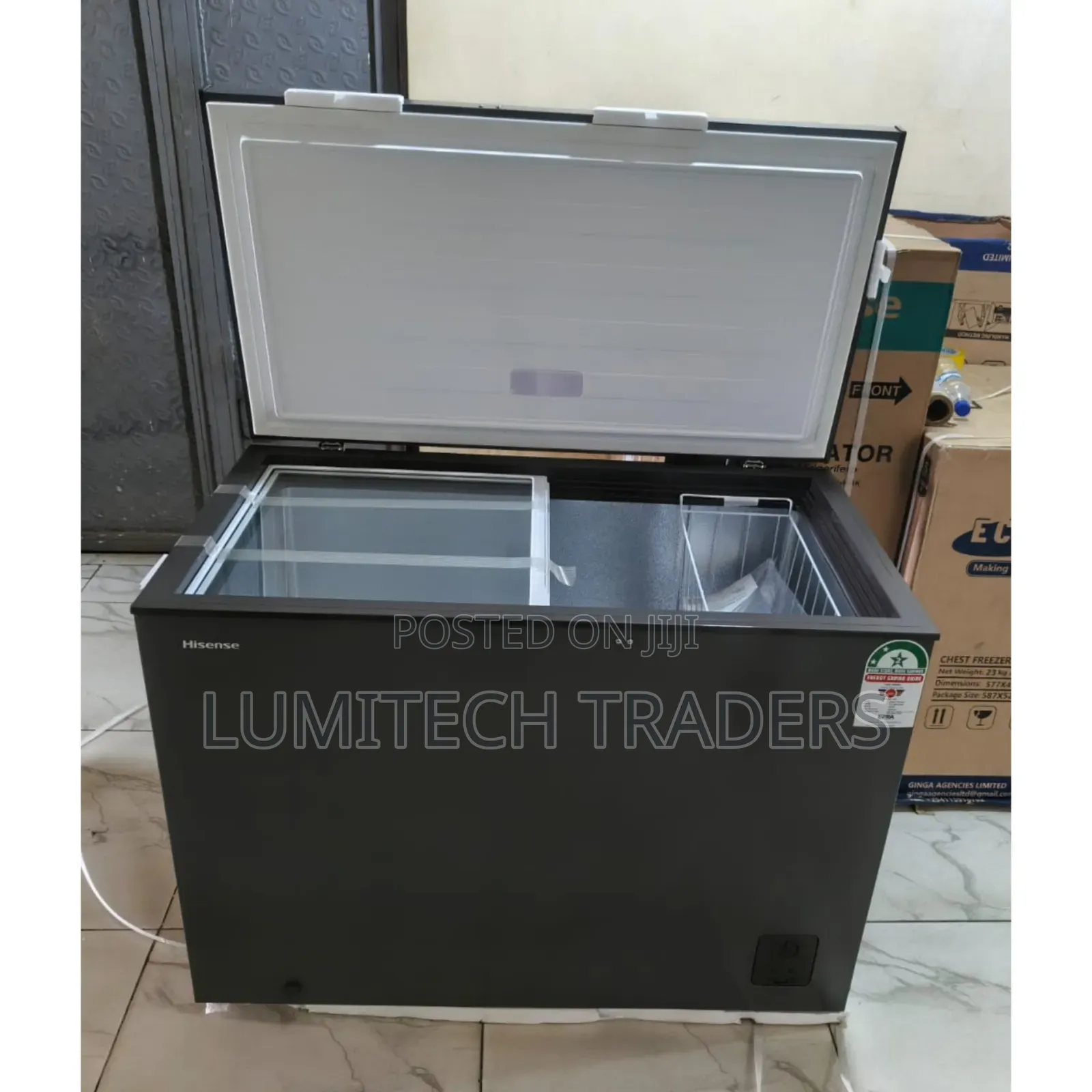 Hisense 286 Litres Deep Freezer/Chest Freezer