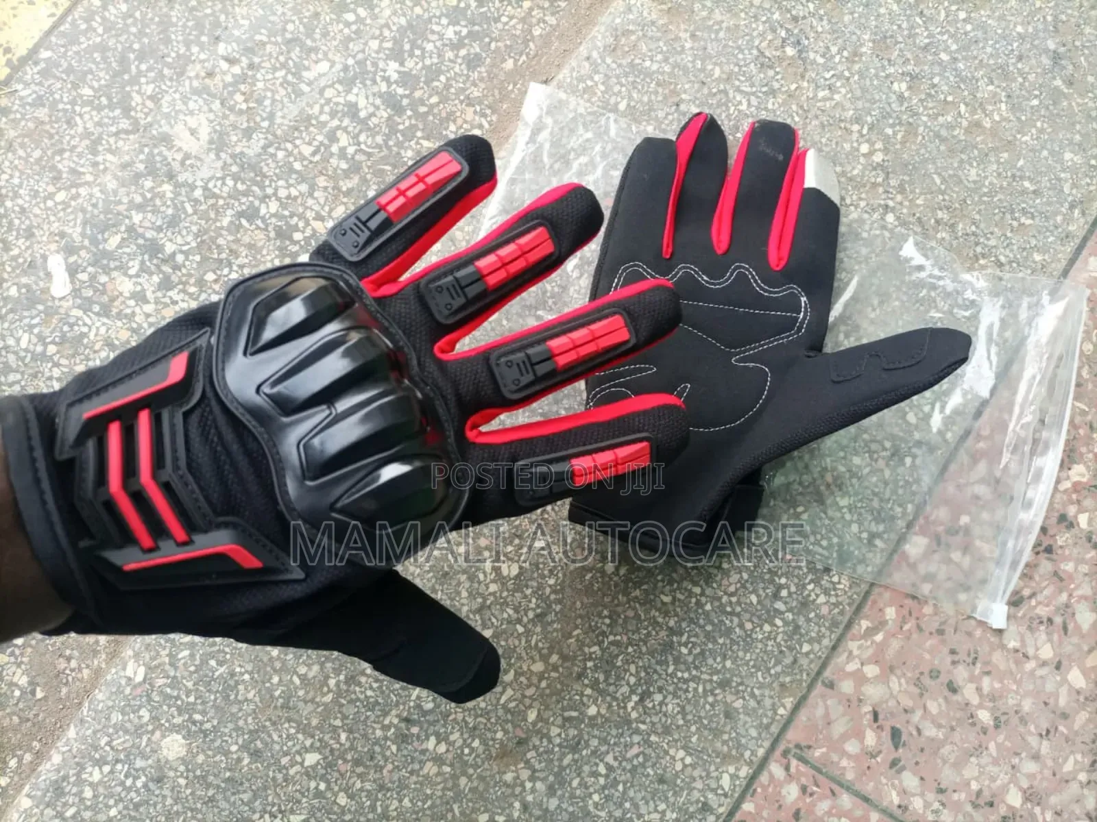 Canvas Protective Riding Gloves