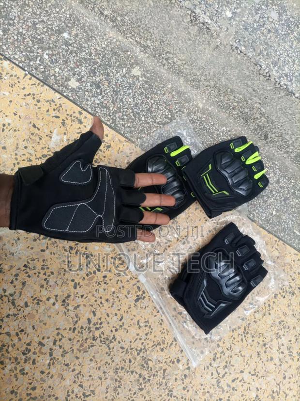 Anti-slip Canvas Motorbike Riding Gloves