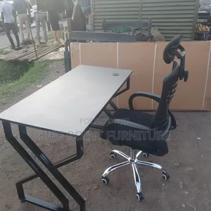 Highback Office Chair and Desk Available