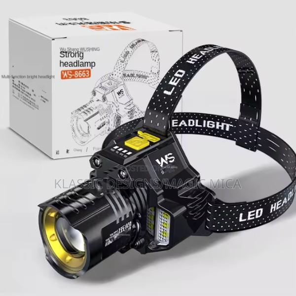 Rechargeable Led Headlight/Head Lamp With Infrared Sensor