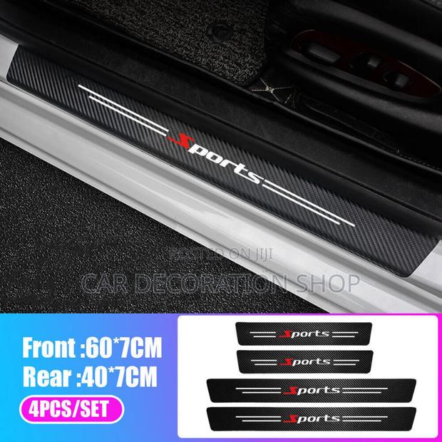 4pc Set Sport Front and Rear Door Sill Protector