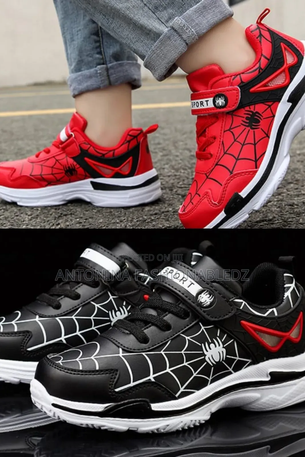 Boys Spiderman Shoes 26-38