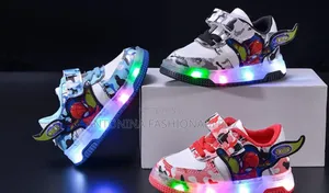 Kids Spidermen Led Shoes 21-30
