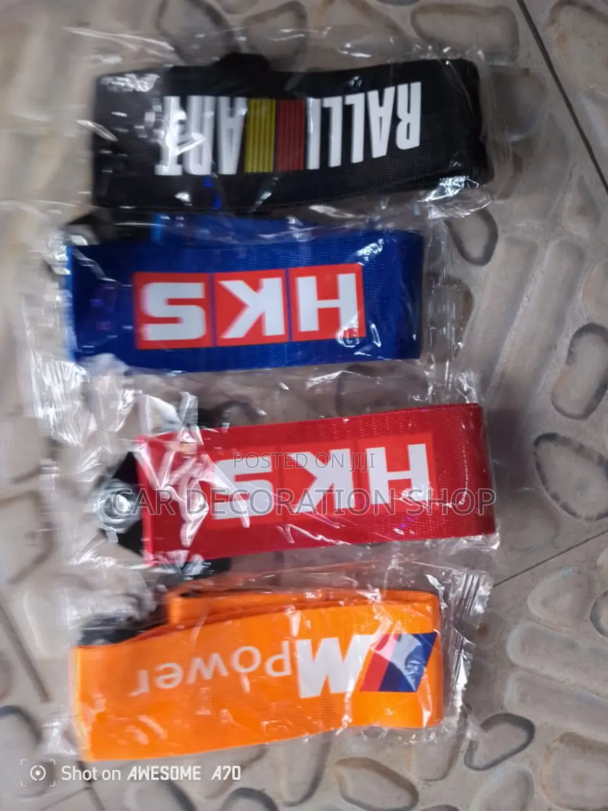 HKS Colored Sport Stylish Tow Hook