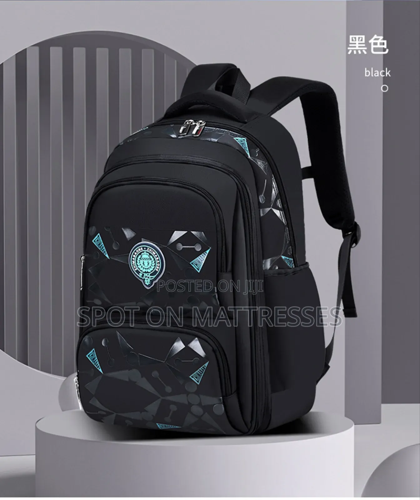 Kids' Waterproof Backpacks. Black/Blue/Royal Blue. Delivery Available