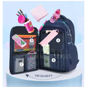 Kids' Waterproof Backpacks. Black/Blue/Royal Blue. Delivery Available