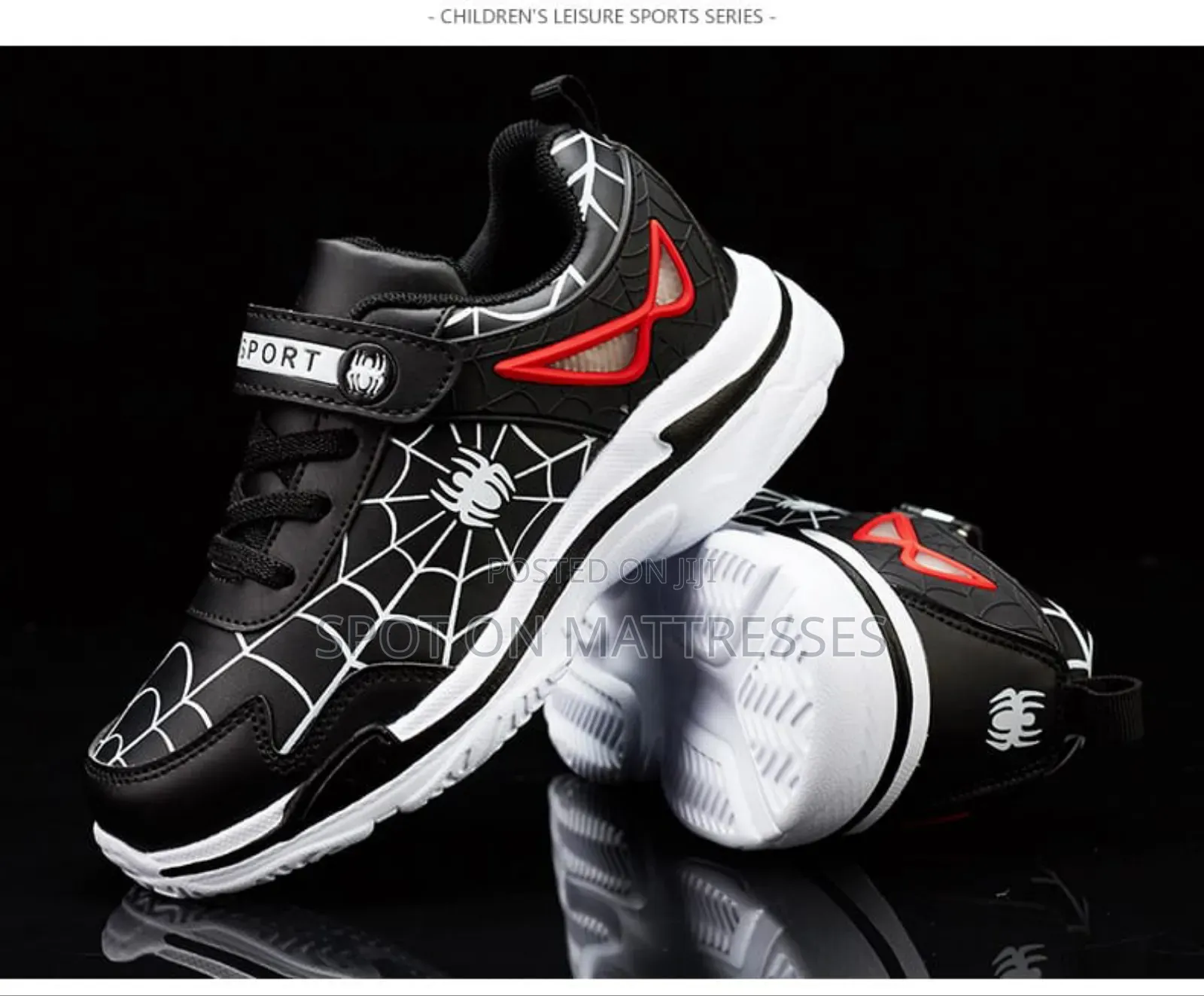 Boy Child Spider Man Shoes. Sizes 26-38. Delivery Services Available.