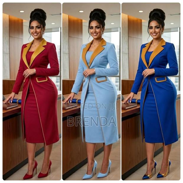 Dress and Long Blazer