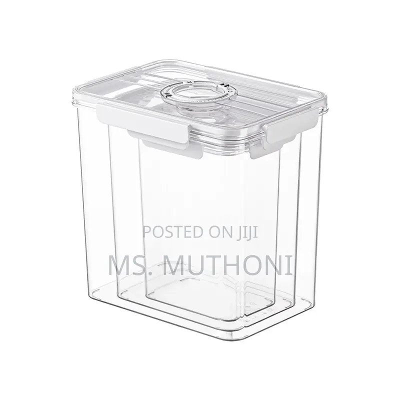 *3pcs Set Acrylic Food Storage Containers(6.6l,3.8l,1.8l)
