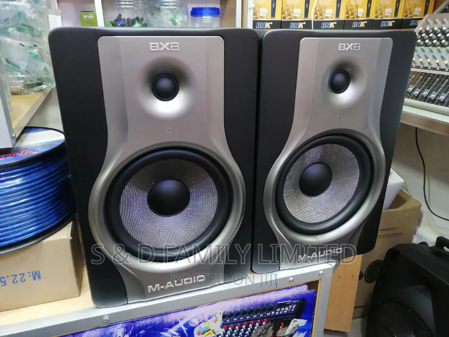 M-Audio BX8 Carbon Studio Monitors