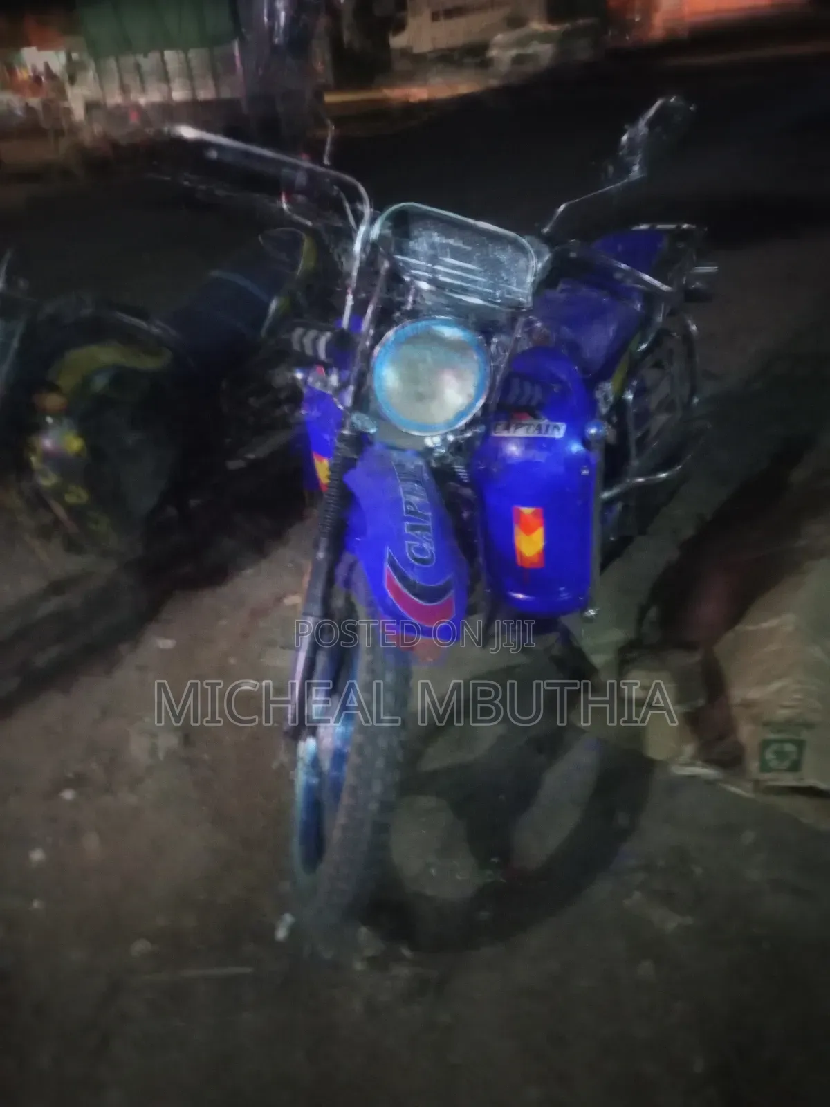 Motorcycle 2017 Blue