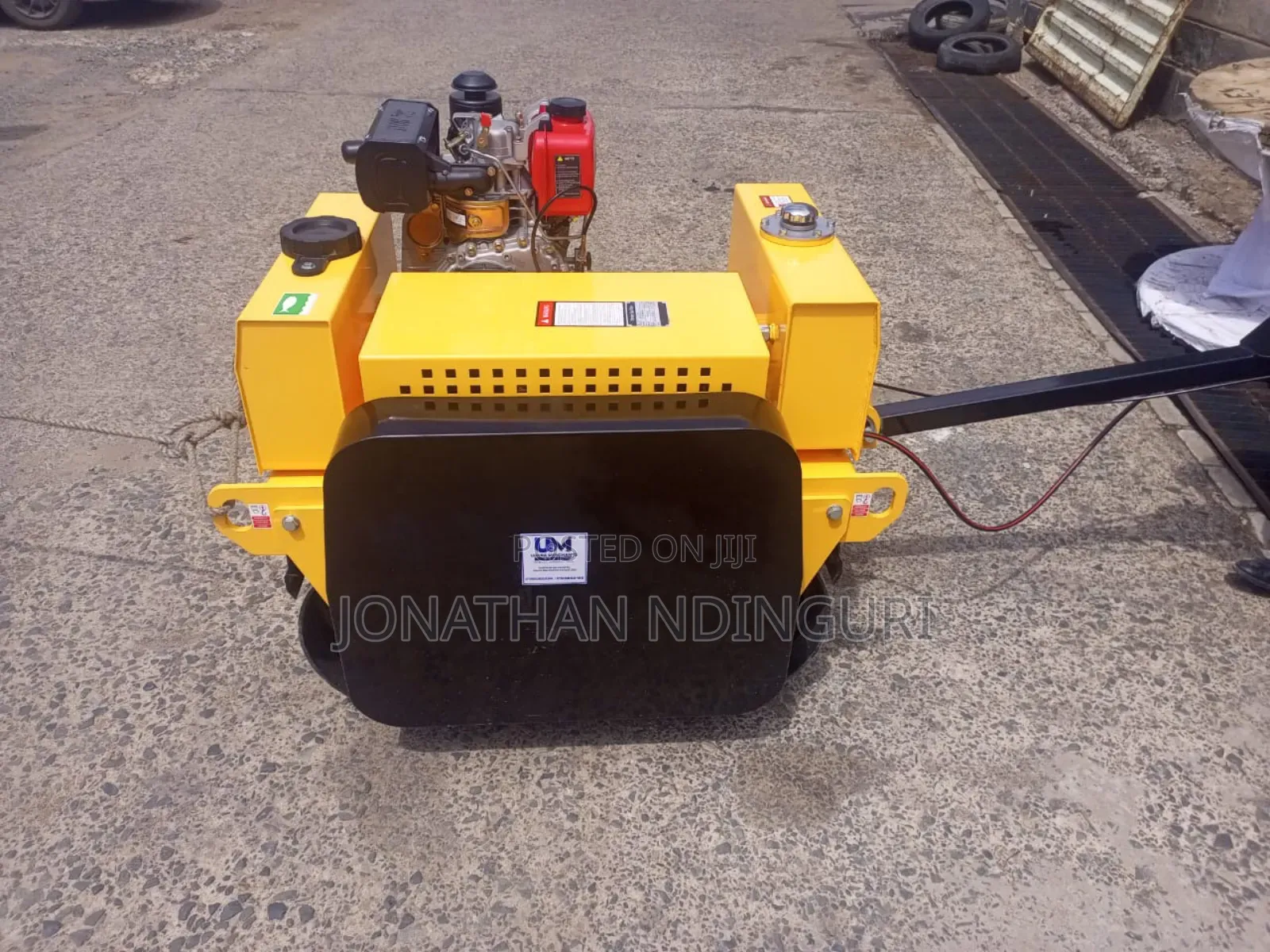 Vibratory Double Drum Roller (Walking Type)
