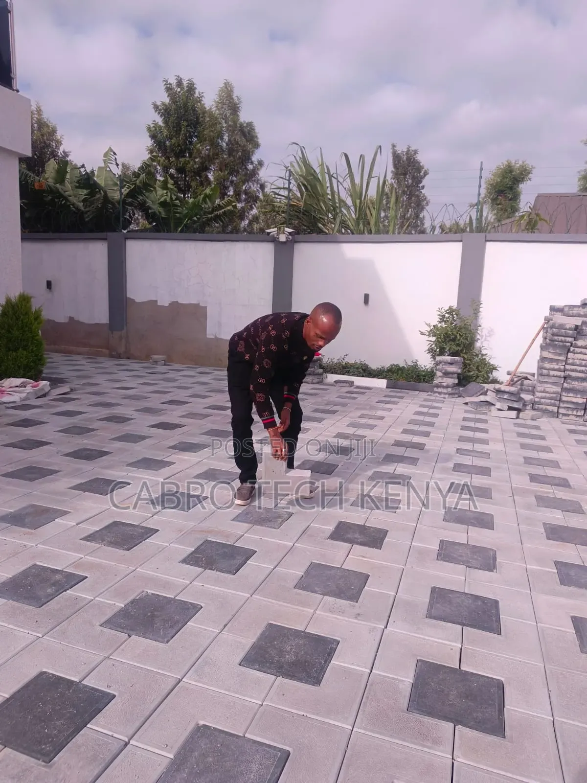 Cabro Installation Polishing