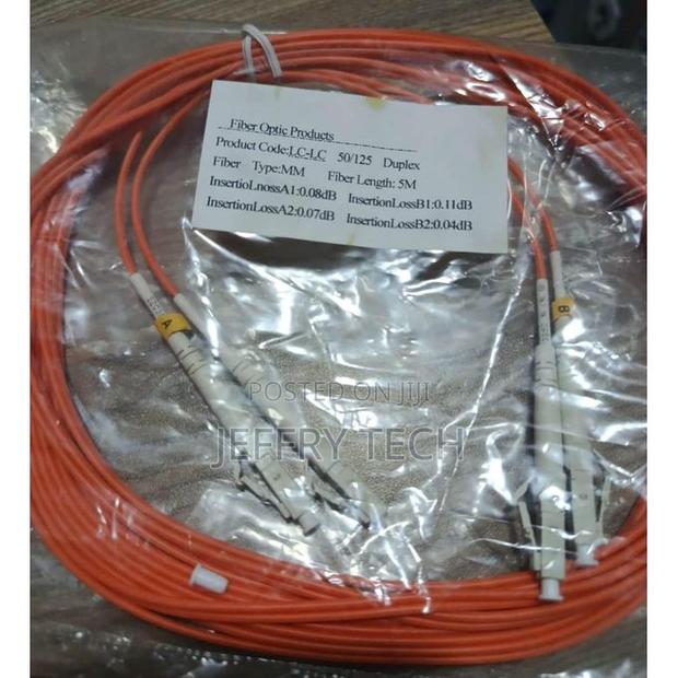 Lc to Lc Fiber Patch Cord 5mtrs - thumbnail 2