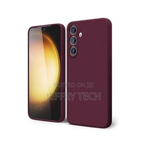 Soft Silicone Back Cover for Samsung Galaxy S24 Plus – Protective, Sho - thumbnail 2
