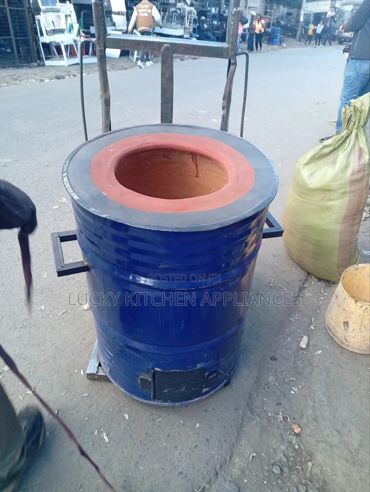Modified Clay Tandoori Oven.