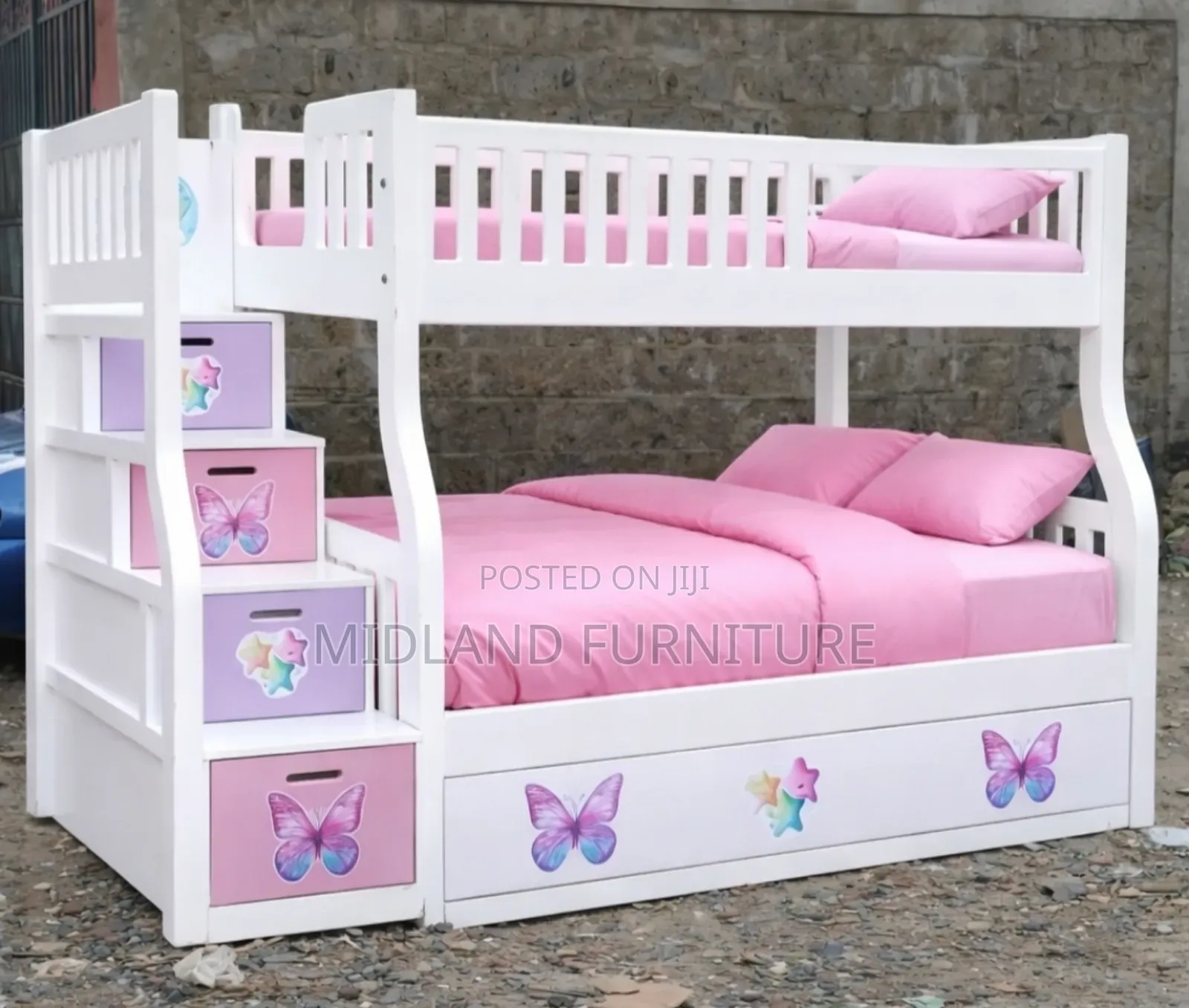 Double Decker Bunk Bed for Children on Sale